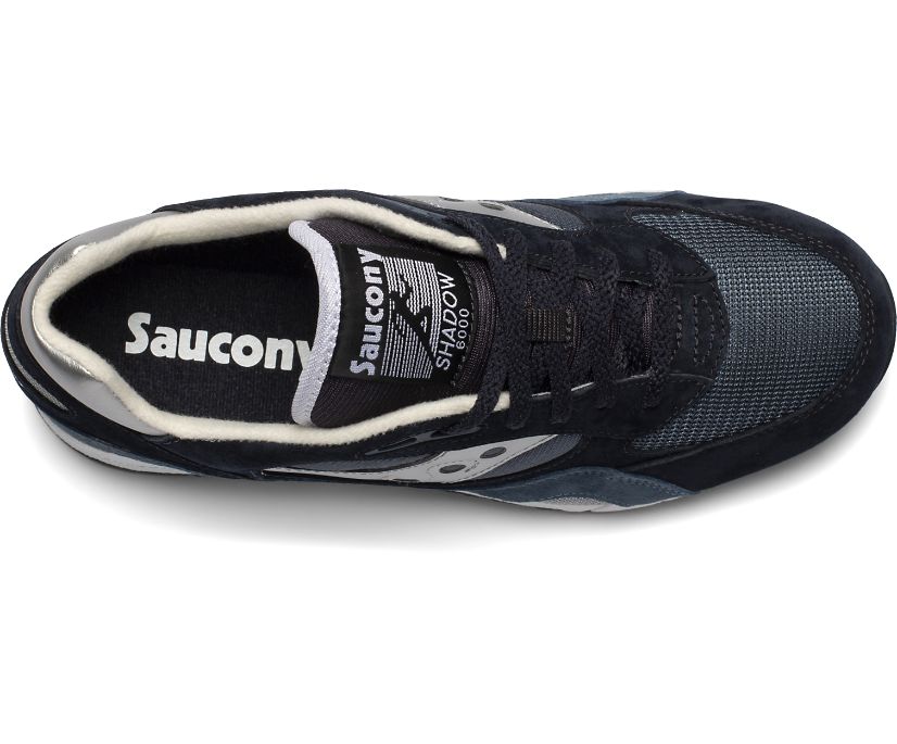 Saucony Shadow 6000 Women's Originals Navy / Silver | Canada 070KORI